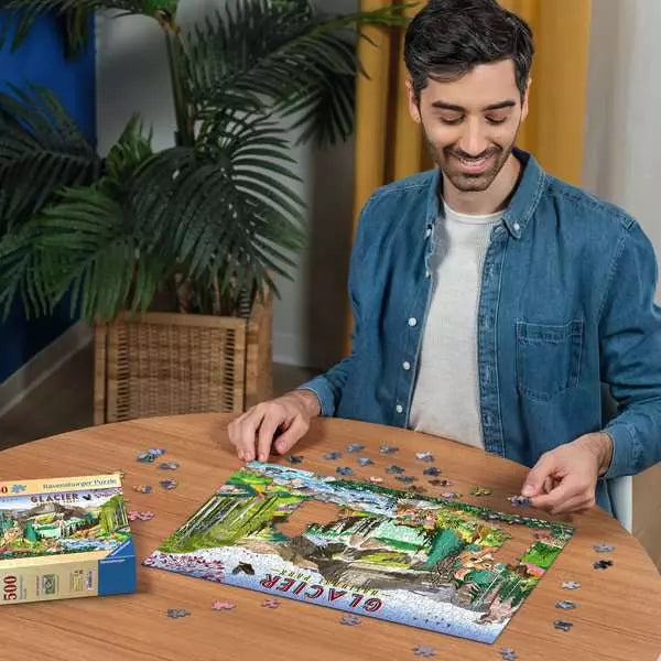 Glacier National Park 500 Piece Jigsaw Puzzle Ravensburger