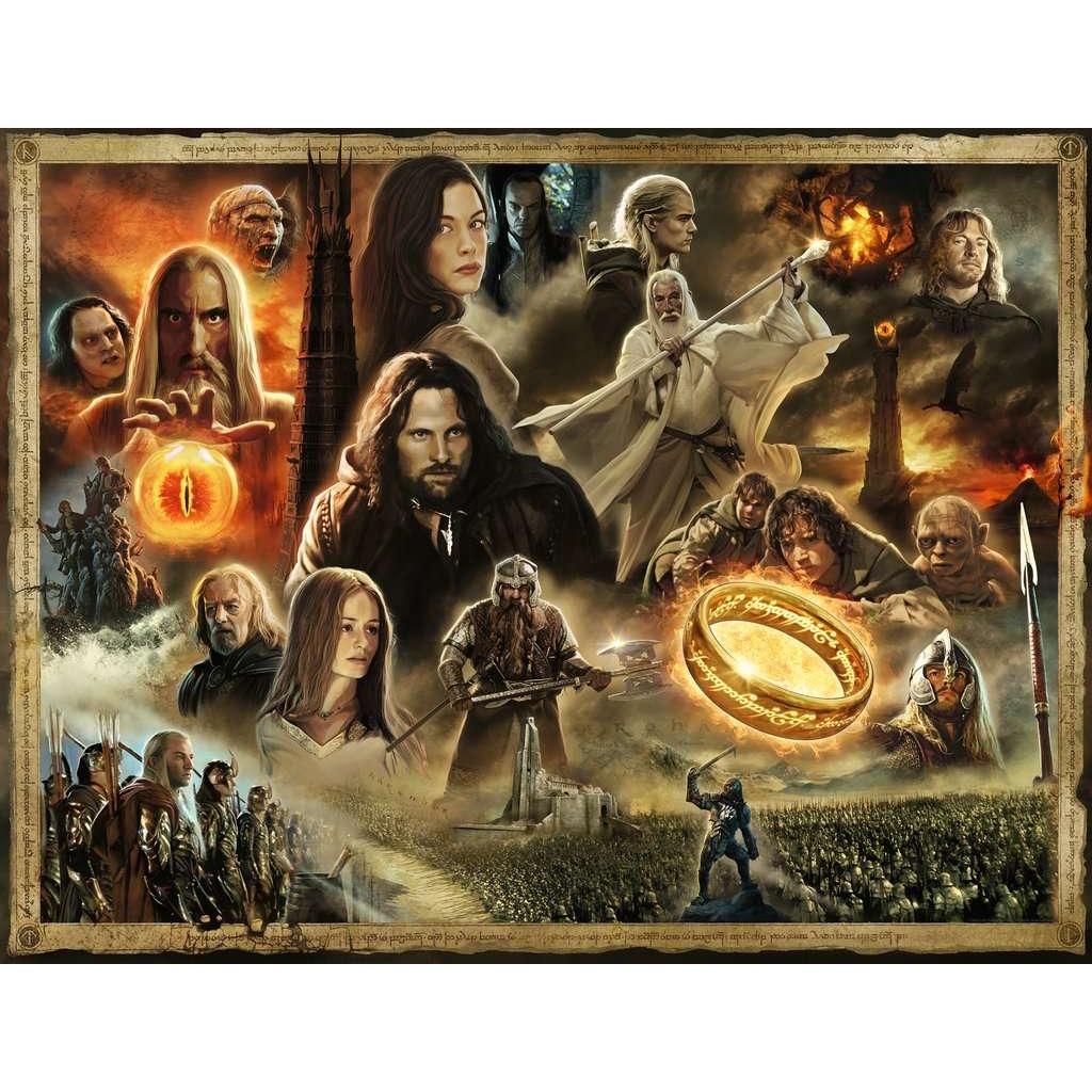 The Two Towers LOTR 2000 Piece Jigsaw Puzzle Ravensburger