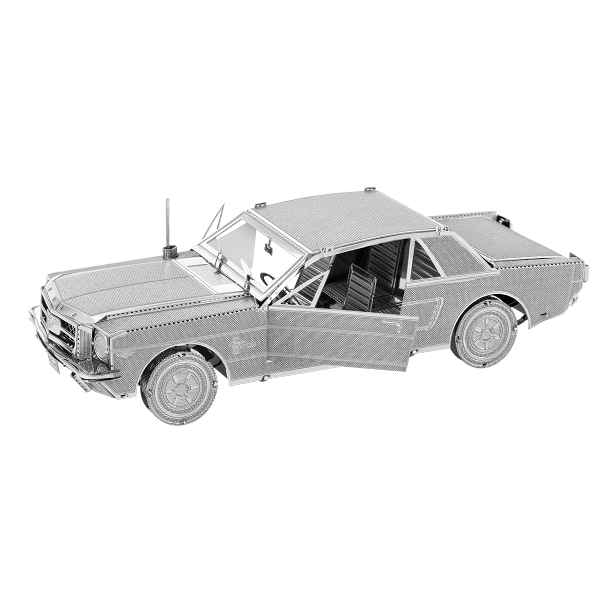 1965 Ford Mustang 3D Steel Model Kit Metal Earth