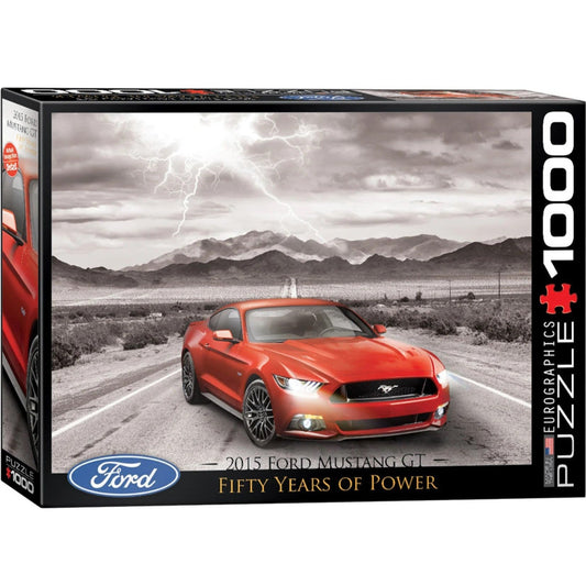 2015 Ford Mustang GT 1000 Piece Jigsaw Puzzle Eurographics