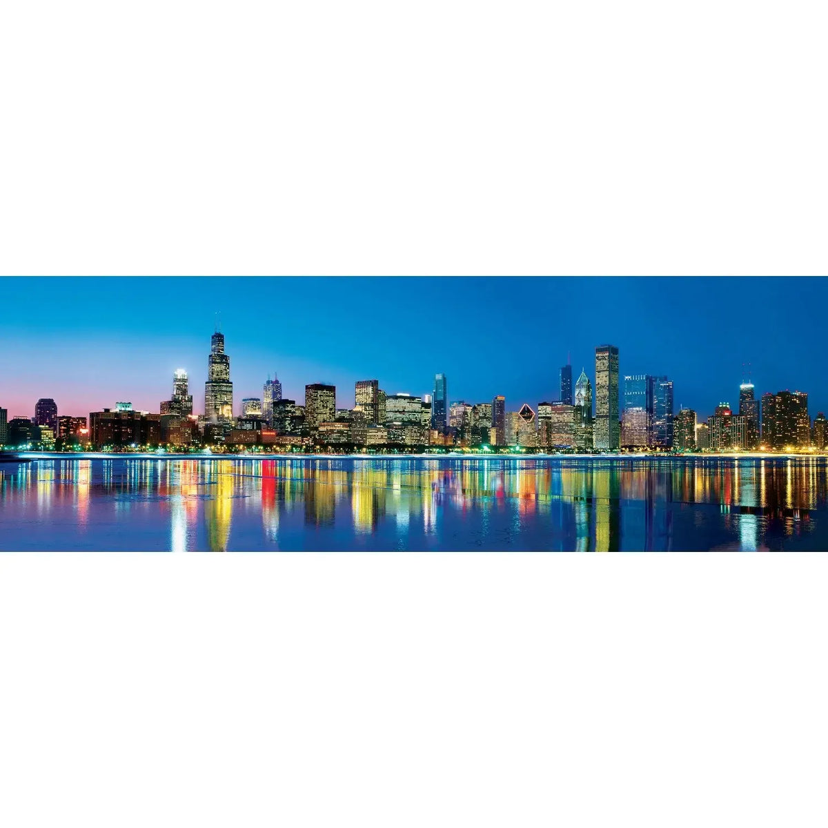Chicago Illinois 1000 Piece Panoramic Jigsaw Puzzle MasterPieces