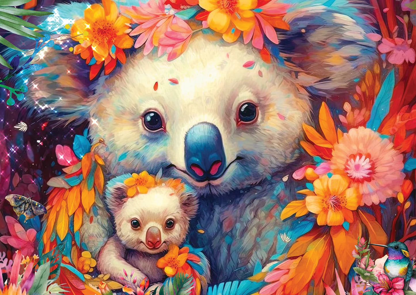 Koala Kuddles 1000 Piece Jigsaw Puzzle Enjoy