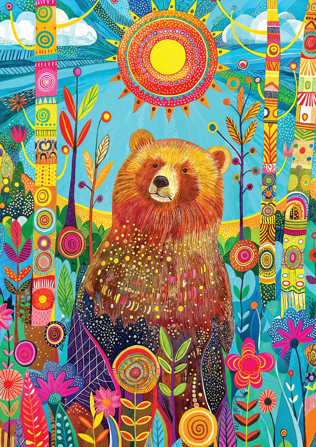 Hibernation Ends 1000 Piece Jigsaw Puzzle Enjoy