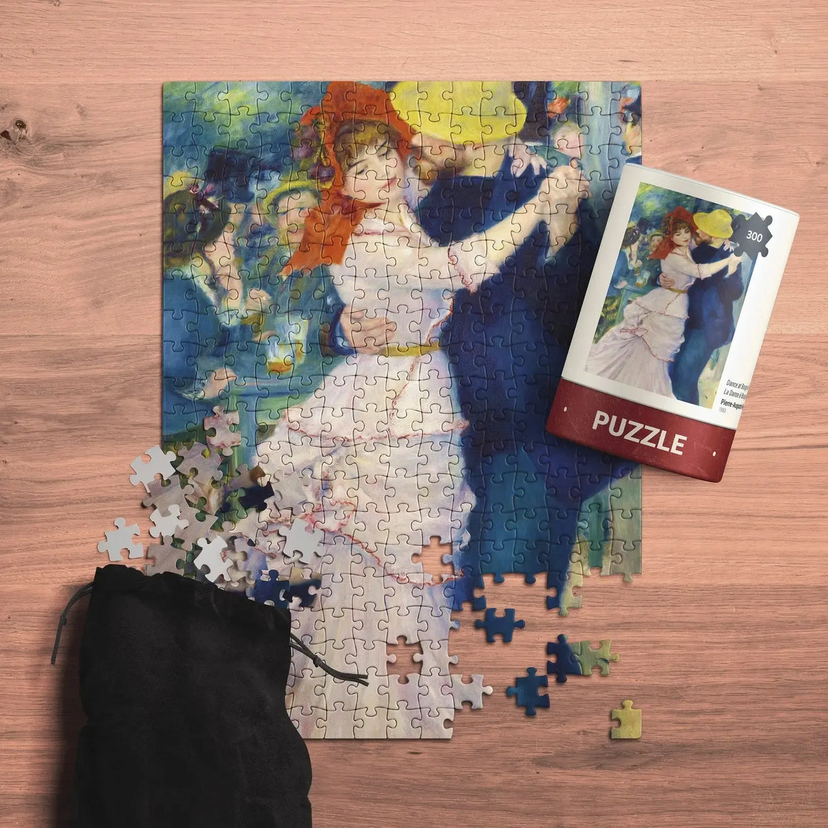 Dance At Bougival by Pierre-Auguste Renoir 300 Piece Jigsaw Puzzle TIAD