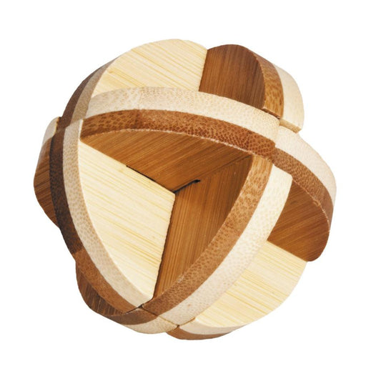 3 Slices 3D Bamboo Puzzle Fridolin