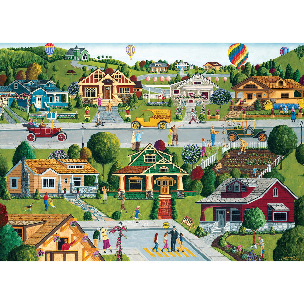 Bungalowville 1000 Piece Jigsaw Puzzle MasterPieces
