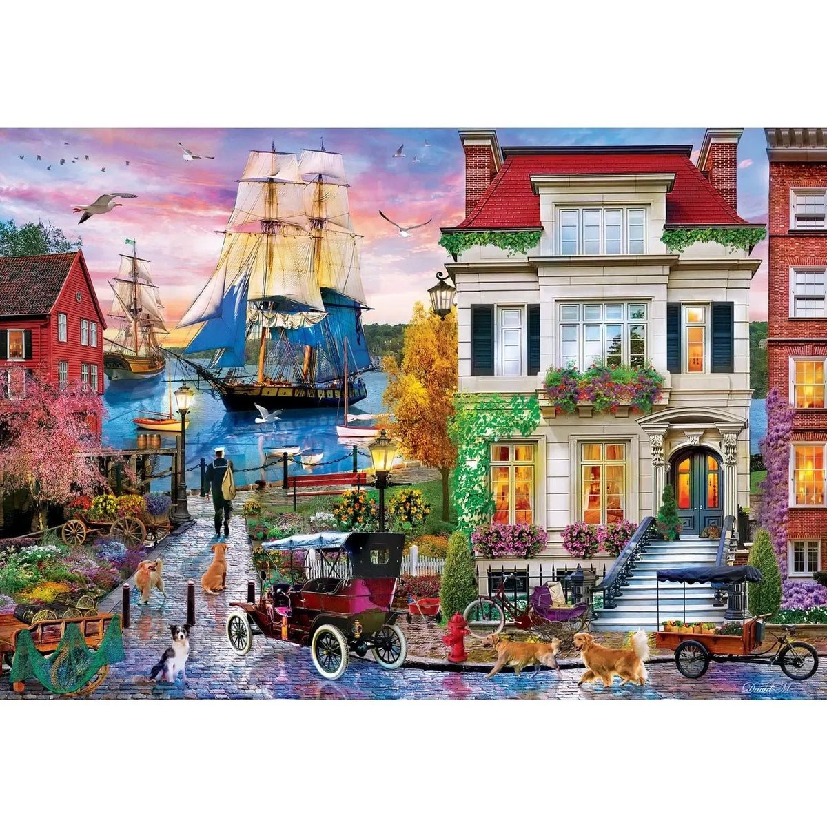 Early Morning Departure 2000 Piece Jigsaw Puzzle MasterPieces
