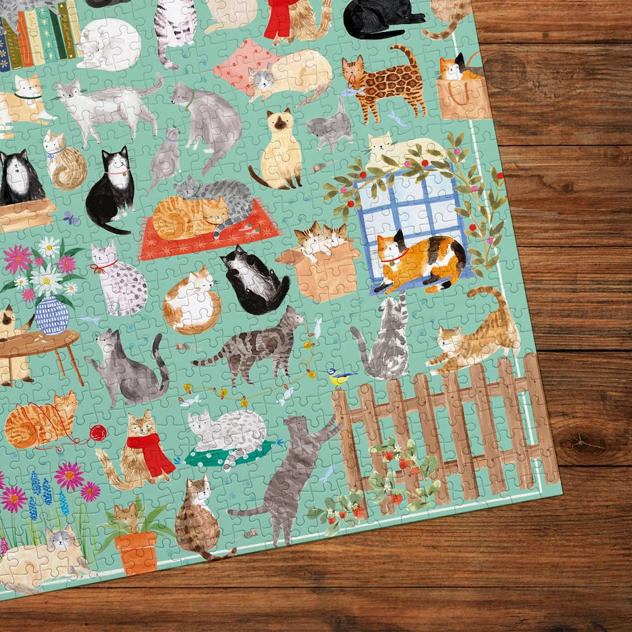 It's a Cat Life 1000 Piece Jigsaw Puzzle Gibsons