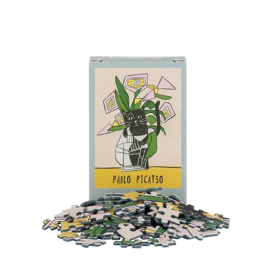 Pablo Picatso 99 Piece Mini Jigsaw Puzzle Happily