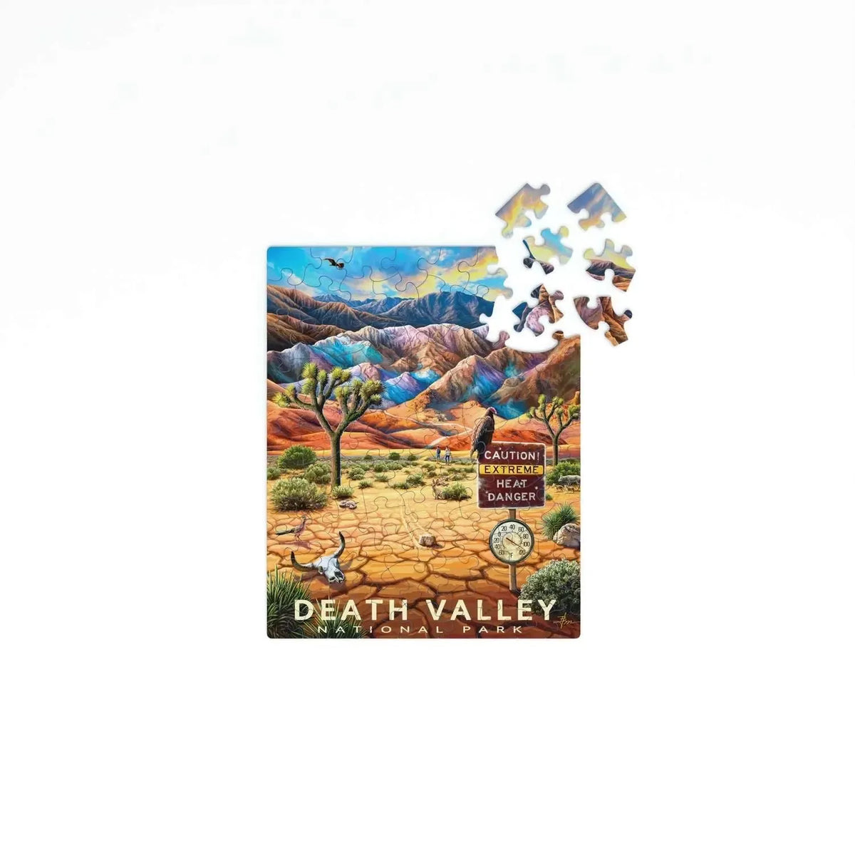 National Parks v2 Advent - 15 Set of 100 Piece Mini Jigsaw Puzzles Boardwalk