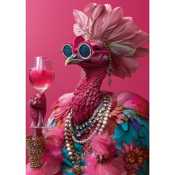 Pink Birdie 1000 Piece Jigsaw Puzzle Piatnik