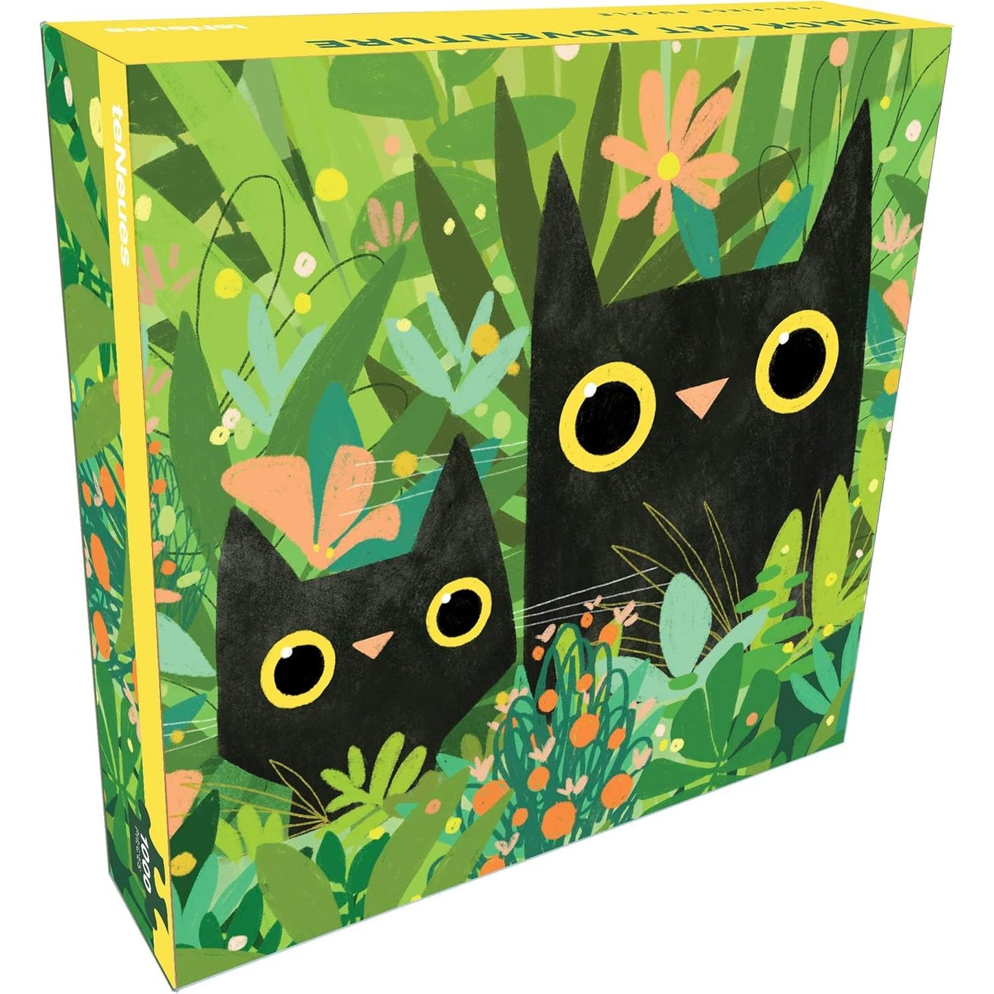 Black Cat Adventure 1000 Piece Jigsaw Puzzle teNeues