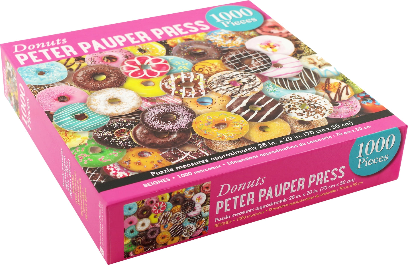 Donuts 1000 Piece Jigsaw Puzzle Peter Pauper