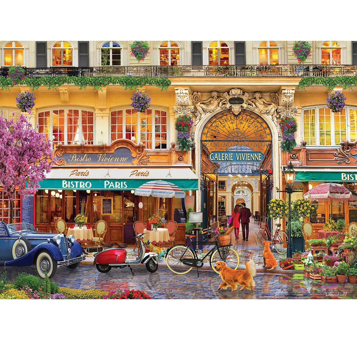 Bistro Paris 500 Piece Jigsaw Puzzle Eurographics