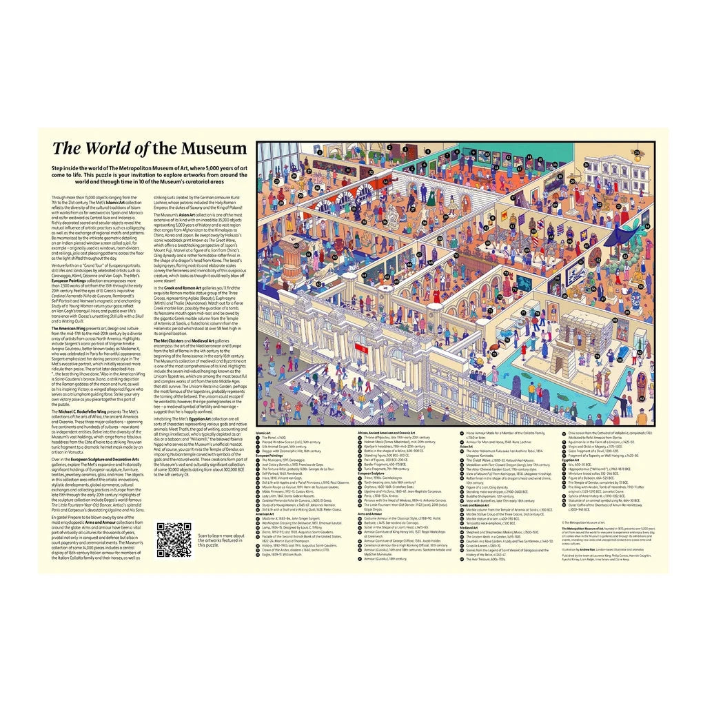 The World of the Museum 1000 Piece Jigsaw Puzzle Laurence King