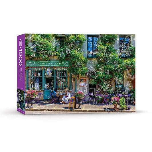 A Busy Day at Chez Poulet 1000 Piece Jigsaw Puzzle Fred