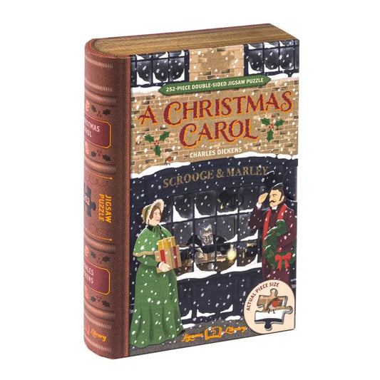 A Christmas Carol 252 Piece Double-Sided Jigsaw Puzzle Professor Puzzle