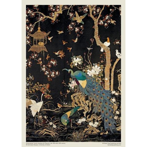 A Japanese Garden 1000 Piece Jigsaw Puzzle Flame Tree