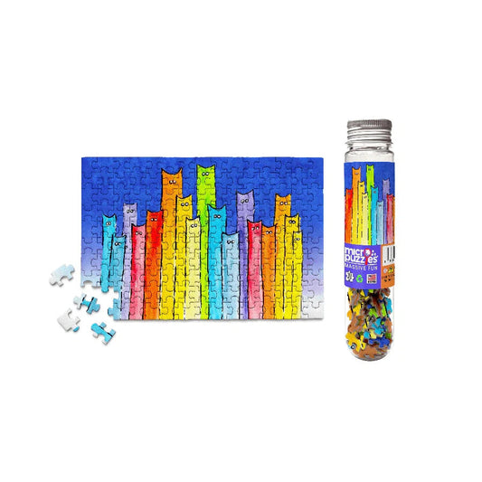 A Pride of Cats 150 Piece Mini Jigsaw Puzzle Micro Puzzles