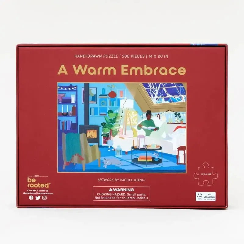 A Warm Embrace 500 Piece Soft Touch Jigsaw Puzzle Be Rooted