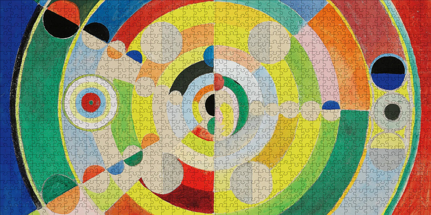Relief-Disques by Robert Delaunay 1000 Piece Jigsaw Puzzle Pomegranate