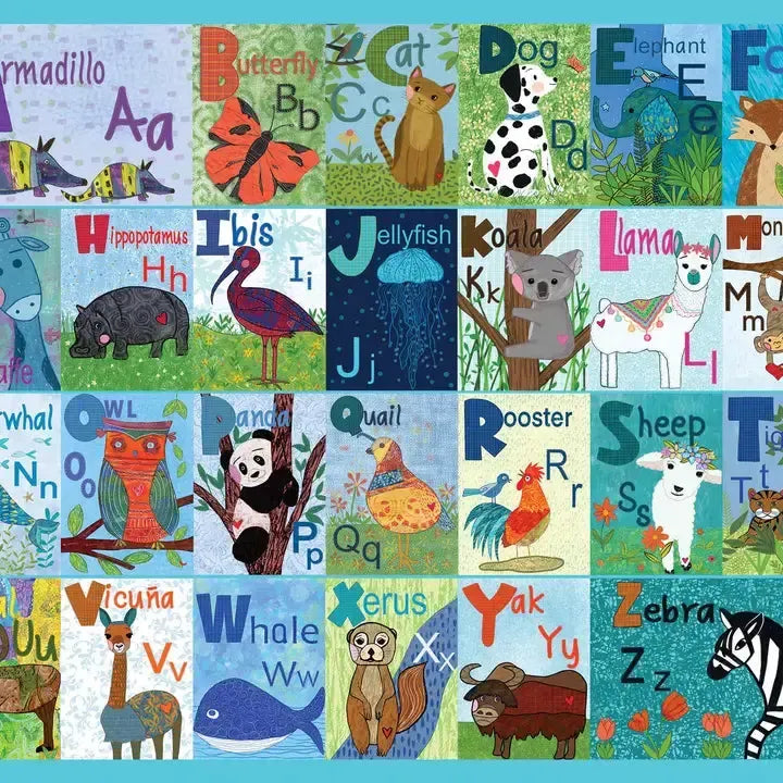 ABC Animals 300 Piece Soft Touch Jigsaw Puzzle Crown Point