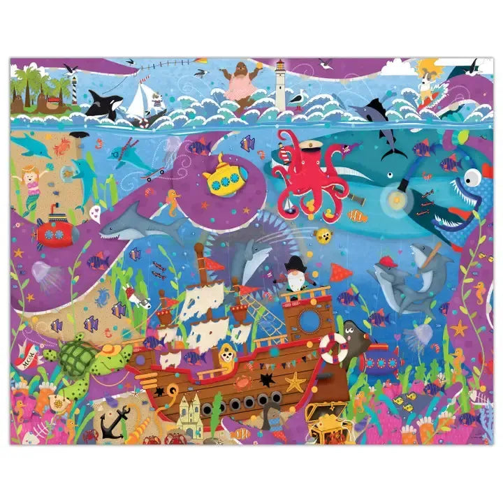 Abbie & Jack Under the Sea 300 Piece Soft Touch Jigsaw Puzzle Crown Point