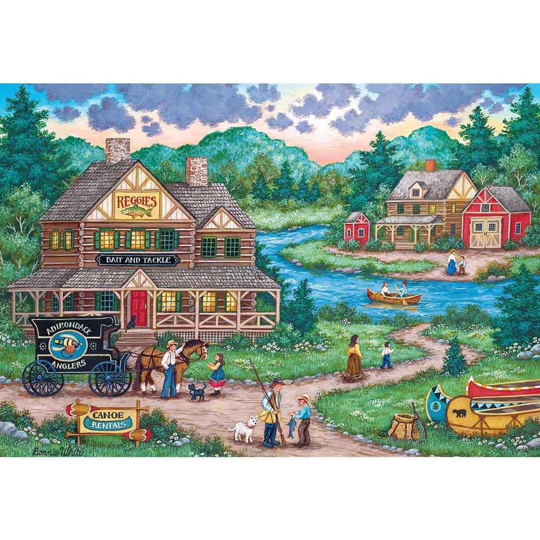 Adirondack Anglers 2000 Piece Jigsaw Puzzle MasterPieces