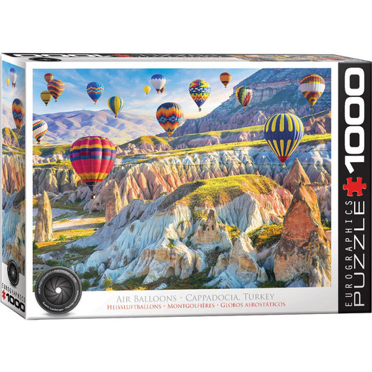 Air Balloons Over Cappadocia Turkey 1000 Piece Jigsaw Puzzle Eurographics