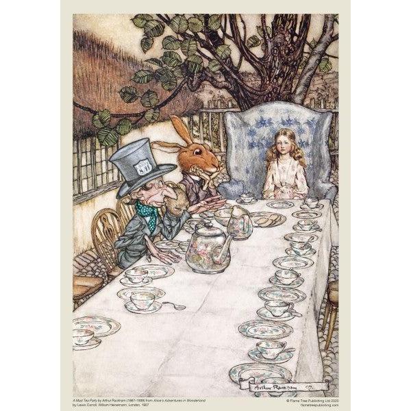 Alice in Wonderland Tea Party 1000 Piece Jigsaw Puzzle Flame Tree