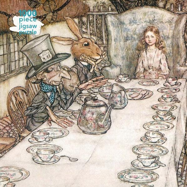 Alice in Wonderland Tea Party 1000 Piece Jigsaw Puzzle Flame Tree