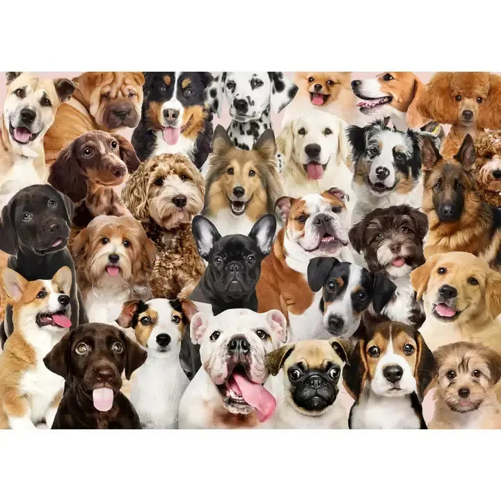 All the Dogs 1000 Piece Jigsaw Puzzle Peter Pauper