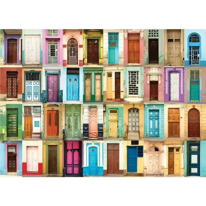 All the Doors 1000 Piece Jigsaw Puzzle Peter Pauper