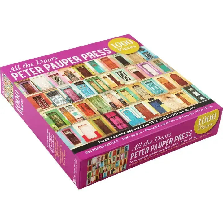 All the Doors 1000 Piece Jigsaw Puzzle Peter Pauper