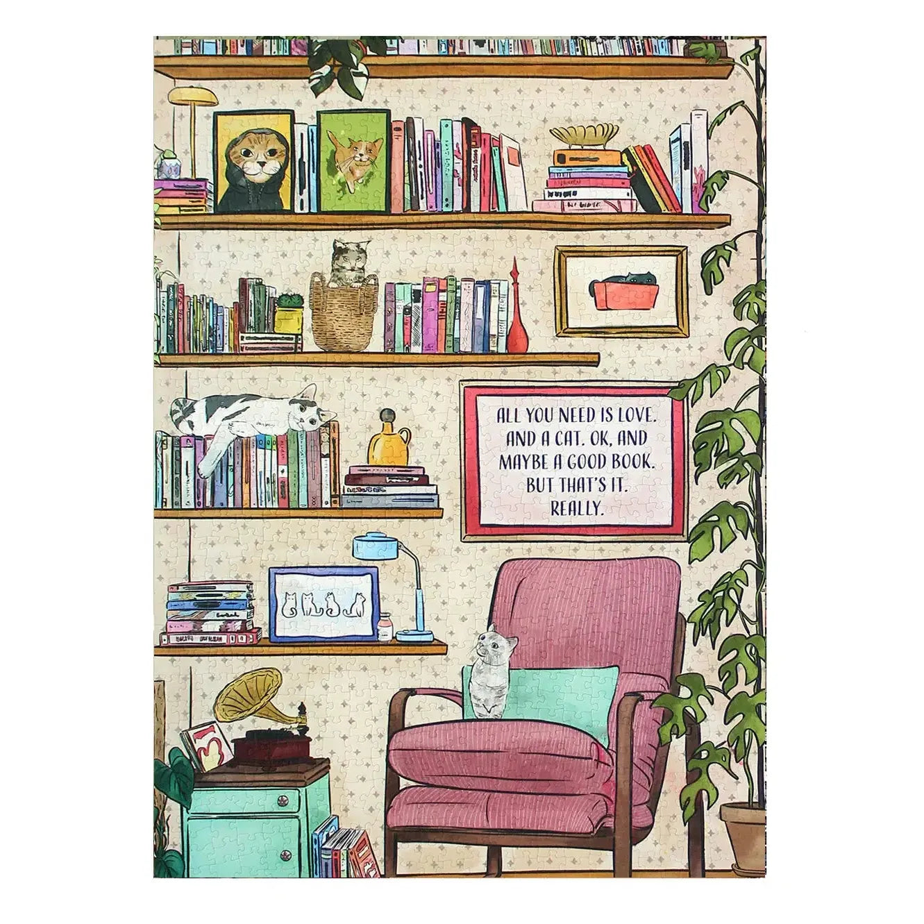 All you need is... 1000 Piece Soft Touch Jigsaw Puzzle Ellembee
