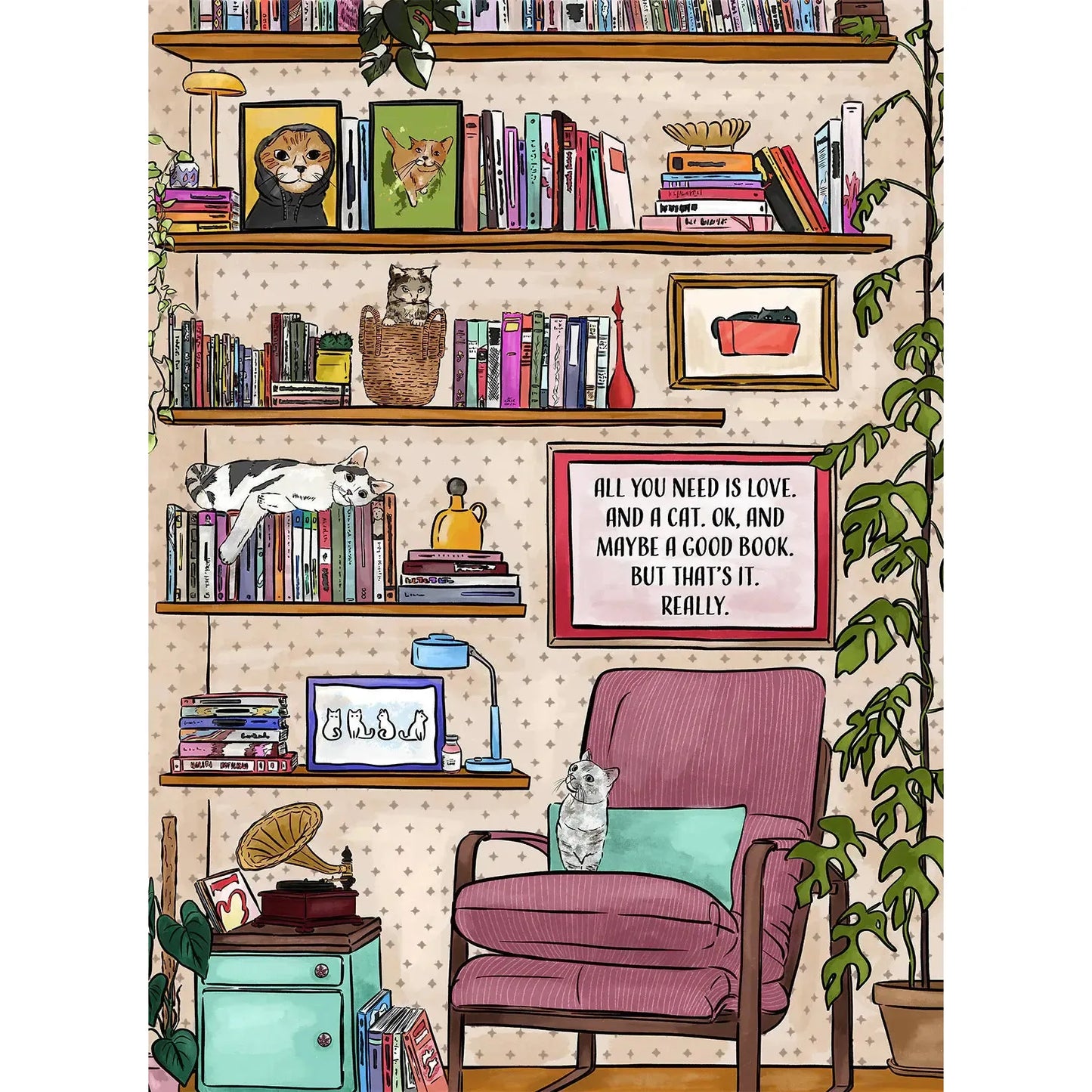 All you need is... 1000 Piece Soft Touch Jigsaw Puzzle Ellembee