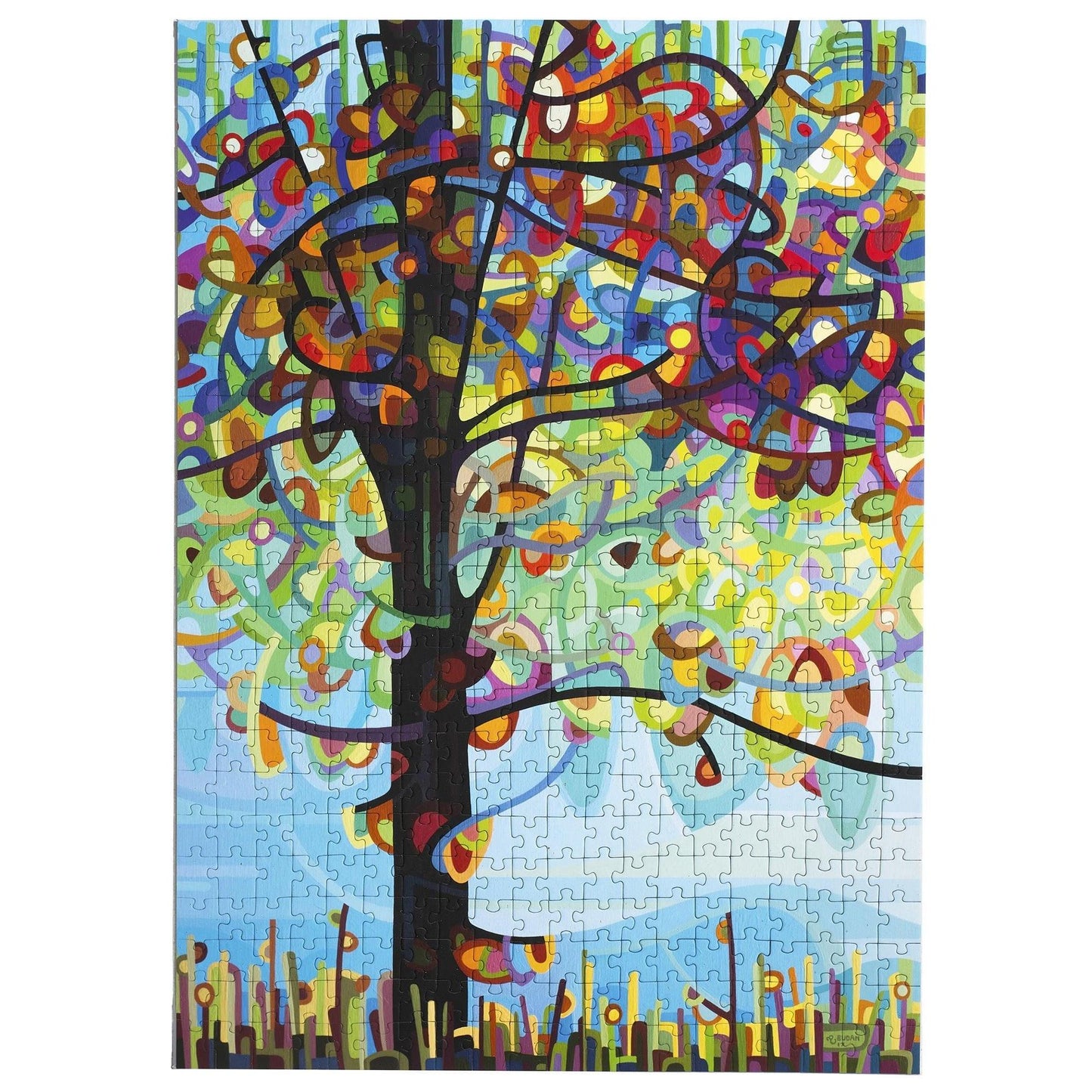 Along the River 500 Piece Premium Jigsaw Puzzle Art & Fable