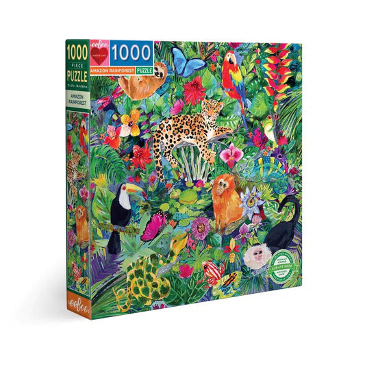 Amazon Rainforest 1000 Piece Jigsaw Puzzle eeBoo