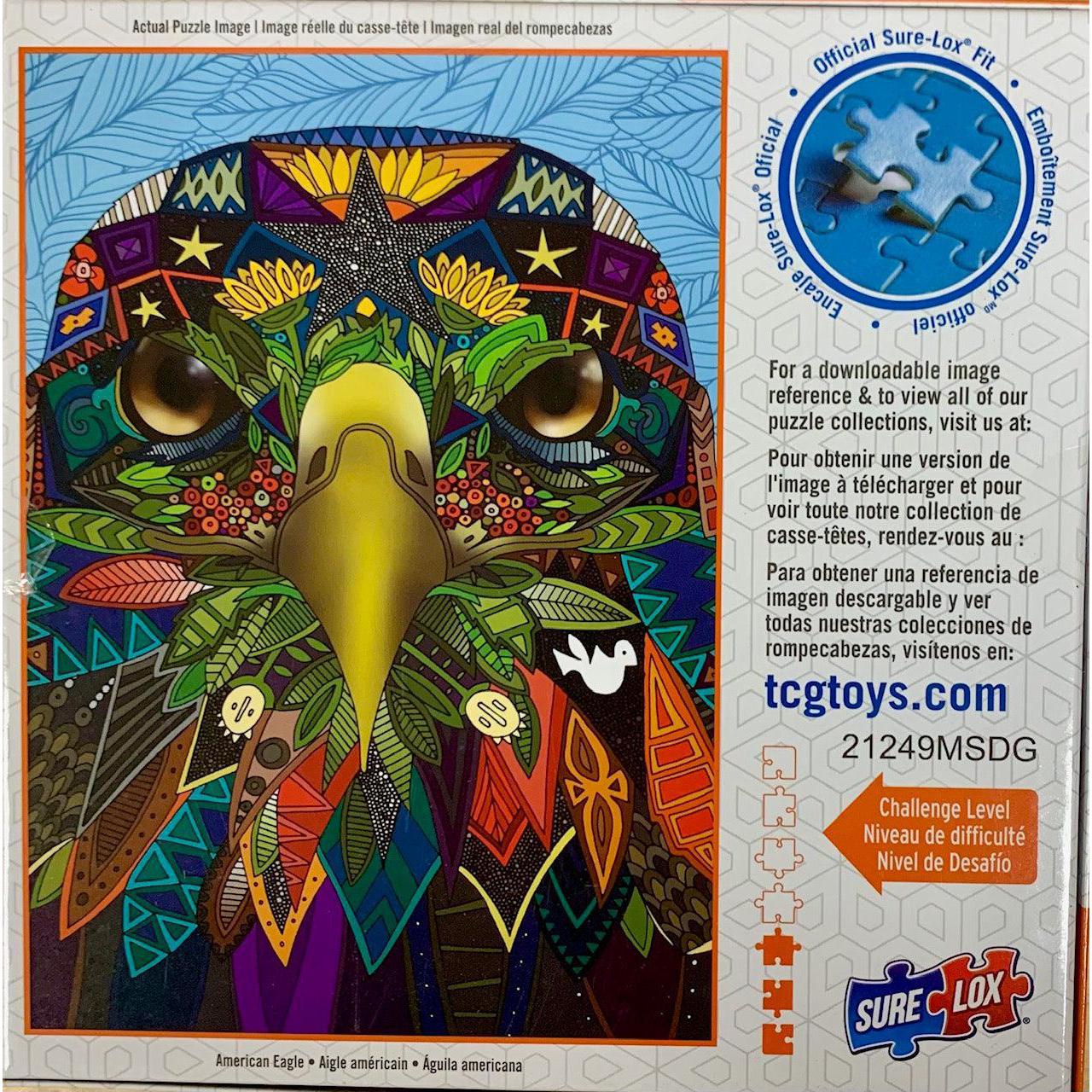 American Eagle Brights 300 Piece Jigsaw Puzzle Sure Lox