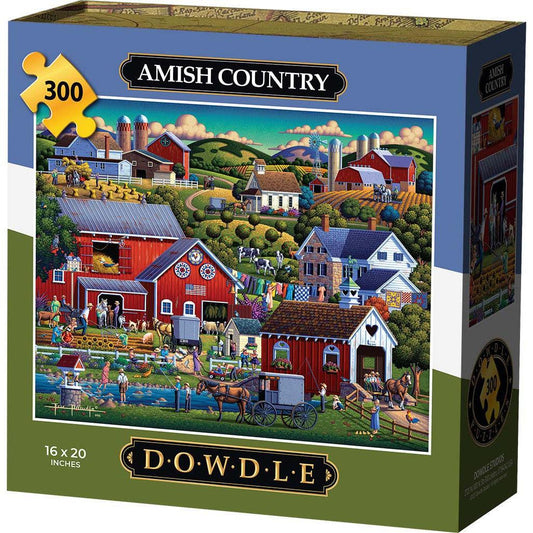 Amish Country 300 Piece Jigsaw Puzzle Dowdle