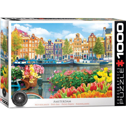 Amsterdam 1000 Piece Jigsaw Puzzle Eurographics
