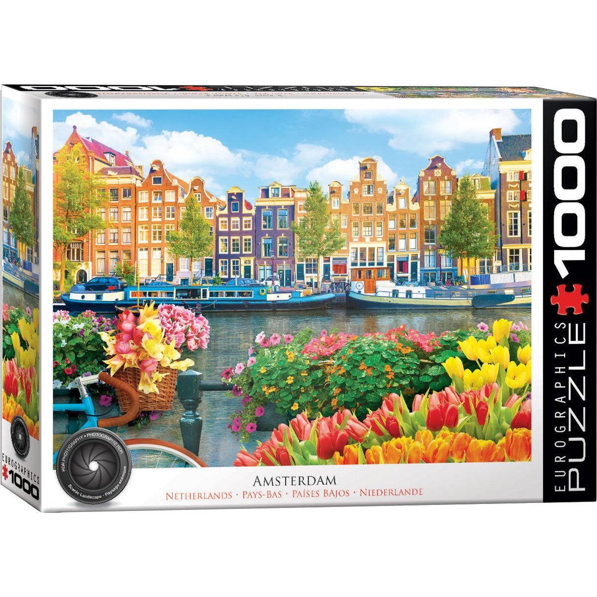 Amsterdam 1000 Piece Jigsaw Puzzle Eurographics