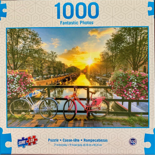 Amsterdam Sunset Fantastic Photos 1000 Piece Jigsaw Puzzle Sure Lox