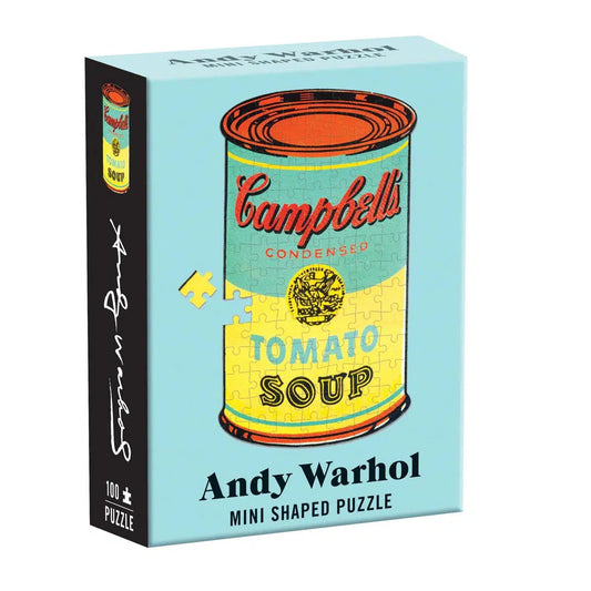 Andy Warhol Campbell's Soup 100 Piece Mini Jigsaw Puzzle Galison