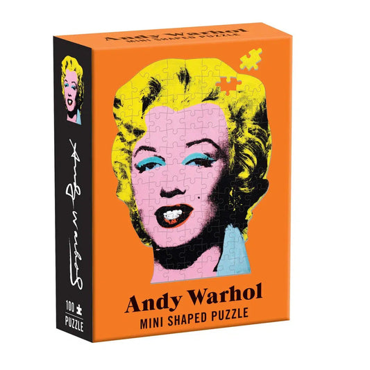 Andy Warhol Marilyn 100 Piece Mini Jigsaw Puzzle Galison