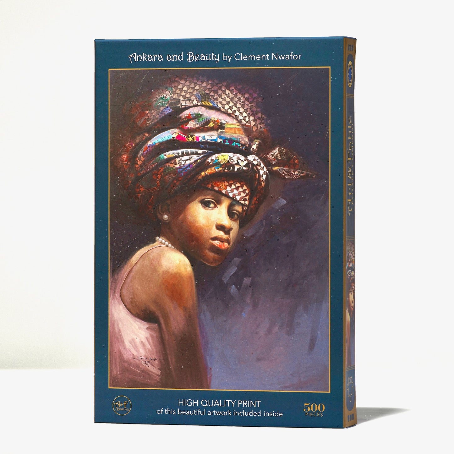 Ankara & Beauty 500 Piece Premium Jigsaw Puzzle Art & Fable