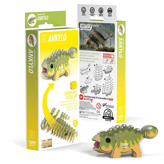 Ankylo 3D Cardboard Model Kit Eugy
