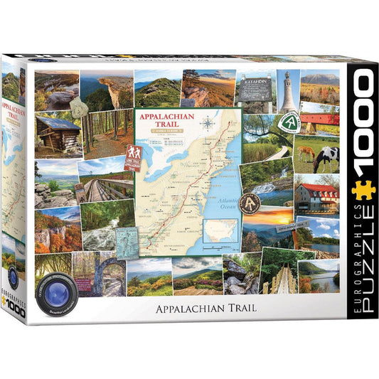 Appalachian Trail Globetrotter 1000 Piece Jigsaw Puzzle Eurographics