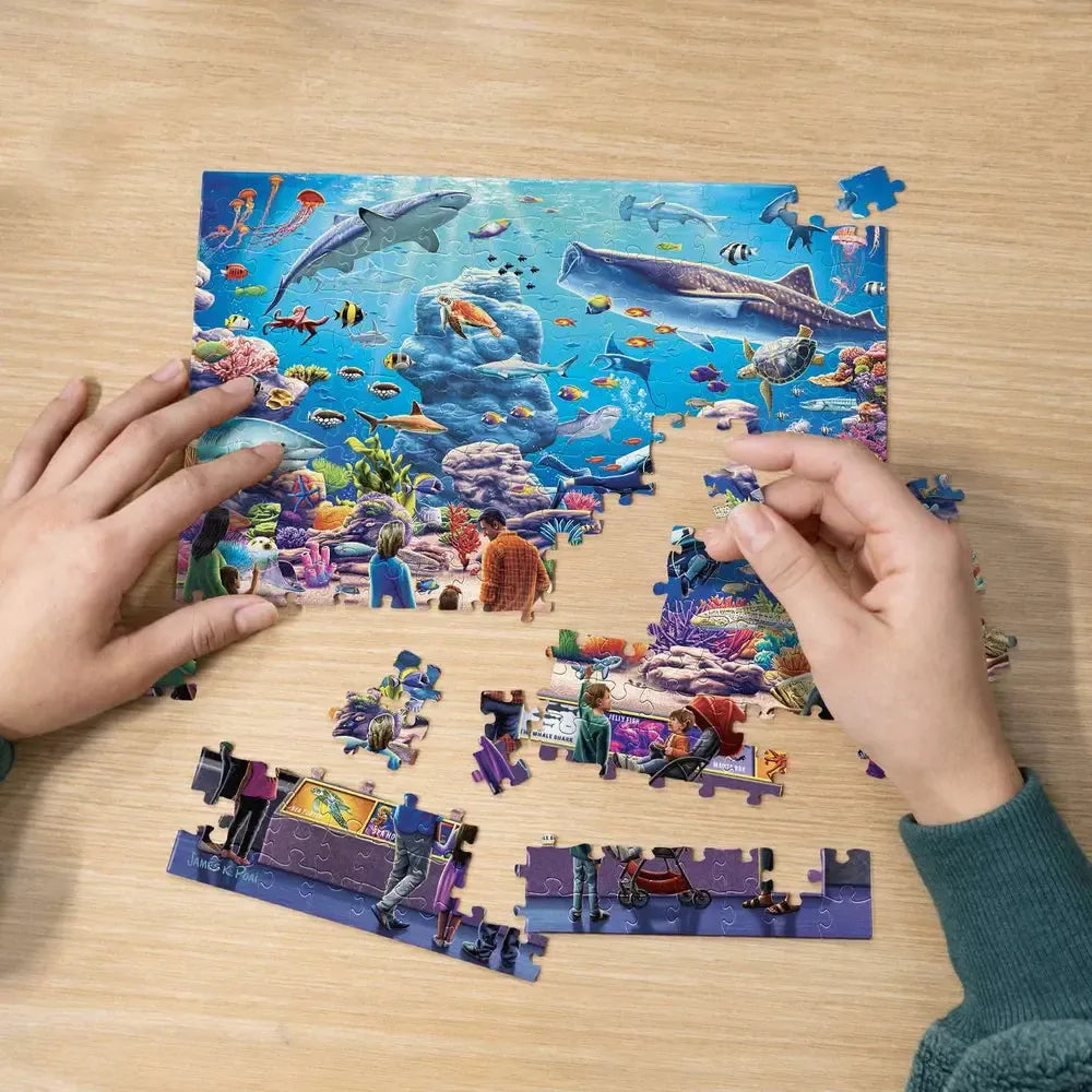 Aquarium 210 Piece Jigsaw Puzzle Boardwalk
