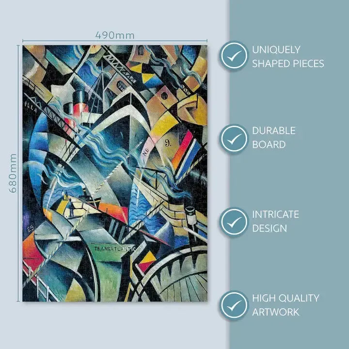 Art Deco the Arrival 1000 Piece Jigsaw Puzzle GSC